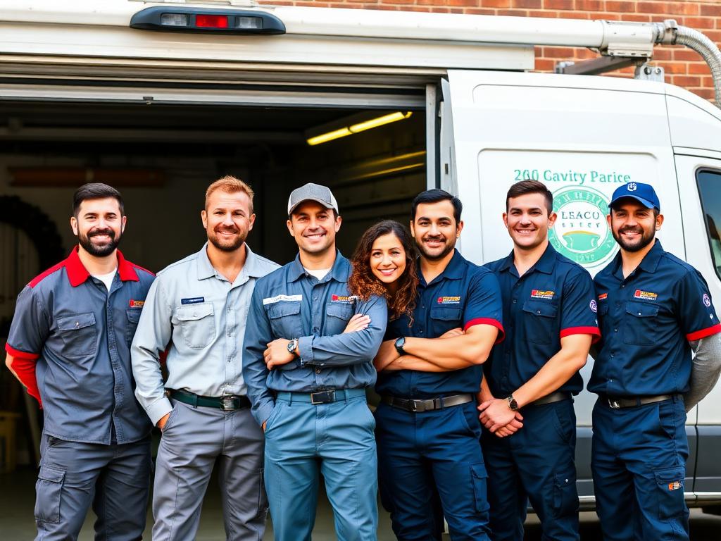 Professional garage door technicians from Garage Door Deltona ready to provide expert service